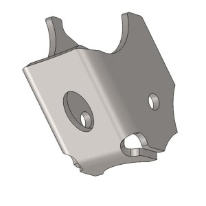 Jeep Wrangler Brackets - Artec Industries - Dana 30 HD LCA Brackets - Normal Hole - `93-`06